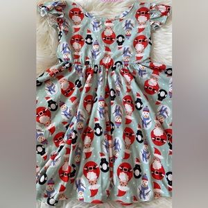 Dot dot smile Christmas dress